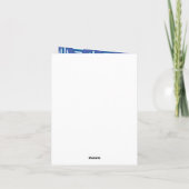 Carte Fête d'anniversaire de Little Man (Dos)