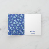 Carte Fête d'anniversaire de Little Man (Intérieur)