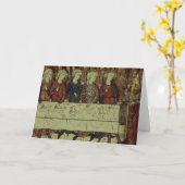 Carte Fête d'anniversaire de Nubien, roi d'Arménie (Fleur jaune)