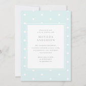 Carte Fête d'anniversaire de petite fille d'éléphant aqu (Dos)