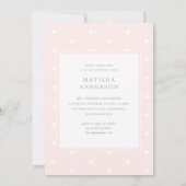 Carte Fête d'anniversaire de petite fille d'éléphant aqu (Dos)