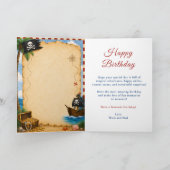 Carte Fête d'anniversaire pirate (Intérieur)