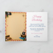 Carte Fête d'anniversaire pirate (Intérieur)