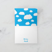 Carte Fête d'anniversaire Rainbow (Intérieur)