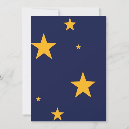 Carte Fête d'anniversaire Rocket Ship Space (Dos)