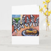 Carte Fête d'anniversaire Schnauzer (Fleur jaune)