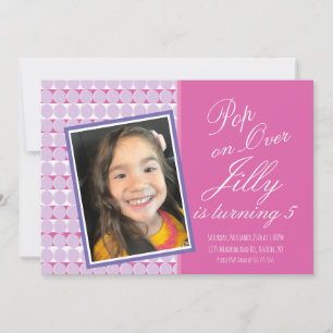 Carte Fête d'anniversaire sensorielle Pop Toys