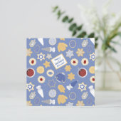 Carte fête de biscuits de Hanouka (Debout devant)