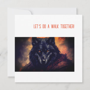 Carte Fête de chien ou de pawty