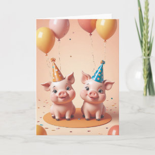 Carte Fête de cochon