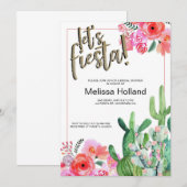 CARTE FÊTE DE FIESTA, FIESTA, FÊTE DES MARIÉES, MARIAGE (Devant / Derrière)