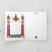 Carte Fête de Freemason (Intérieur)
