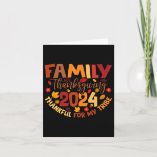 Carte Fête De La Famille 2024 Remerciements Pour Ma Trib