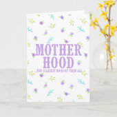 Carte Fête de la mère de Hood (Fleur jaune)