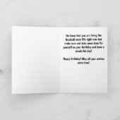 Carte Fête de la mère du baseball ou du softball (Intérieur)