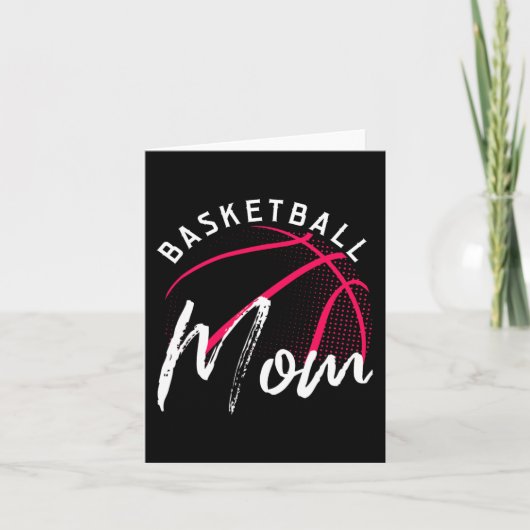 Carte Fête de la mère mère du basket-ball (Devant)