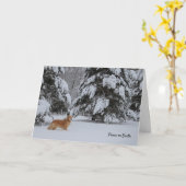 Carte Fête de la paix sur Terre (Fleur jaune)