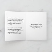 Carte Fête de la Saint-Joseph Fête Jésus Prière religieu (Intérieur)