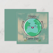 Carte Fête de la Terre (Devant / Derrière)