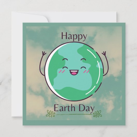 Carte Fête de la Terre (Devant)