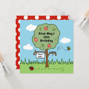Carte Fête de l'arbre de célébration personnalisée Fête