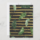 Carte Fête de l'engagement Mariage pour la verdure estiv (Dos)