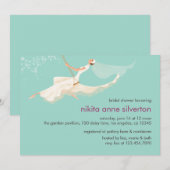 Carte Fête de l'mariée basculante (Devant / Derrière)