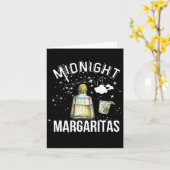 Carte Fête de Margaritas de Minuit pour Sorcière d'Hallo (Fleur jaune)
