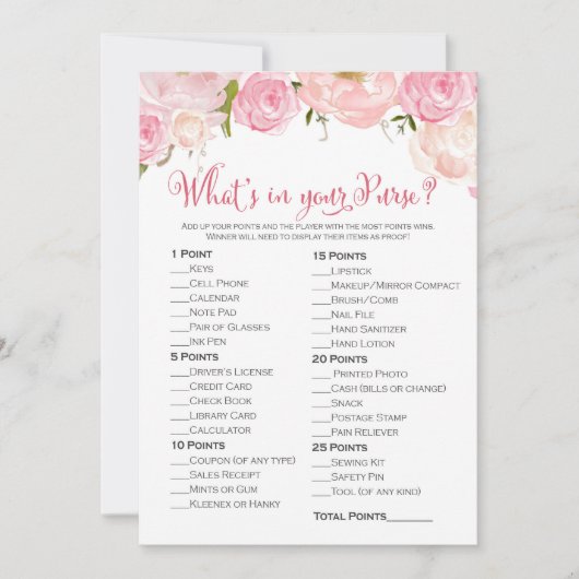 Carte Fête de Mariage Florale Qu'est-ce que vous avez da (Devant)