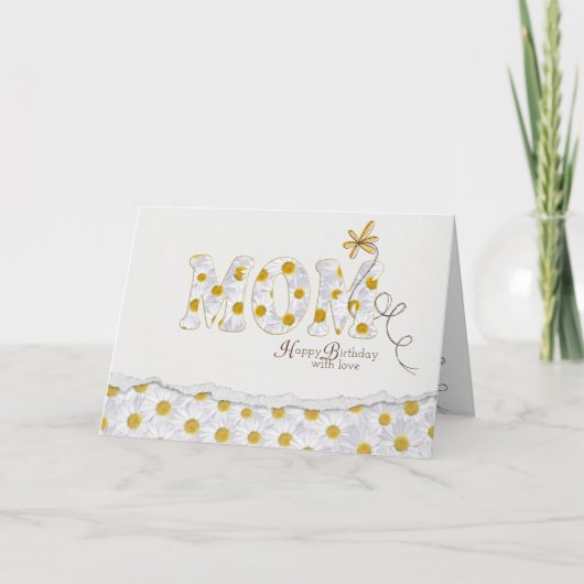Carte Fête de marie pour maman (Devant)