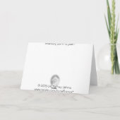 Carte Fête de Newbury steeplechase (Dos)