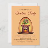 Carte Fête de Noël à la maison (Devant)