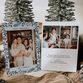 Carte Fête de Noël Folal Photo