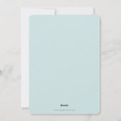 Carte Fête de Noël folk (Dos)