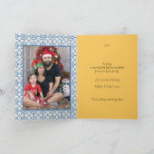 Carte Fête de Noël Portugais Maison (Intérieur)