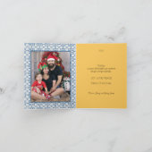 Carte Fête de Noël Portugais Maison (Intérieur)