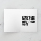 Carte Fête de papa (Intérieur)