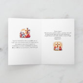 Carte Fête de Pâques orthodoxe de Little Lamb (Intérieur)