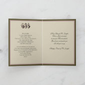 Carte Fête de saint Joseph et de l'enfant Jésus - Décor (Intérieur)