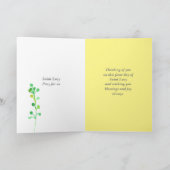 Carte Fête de Saint Lucy 13 décembre Chrétien (Intérieur)