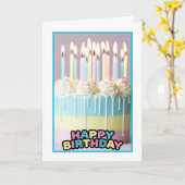 Carte Fête de toi (Romains 15:13) Anniversaire (Fleur jaune)