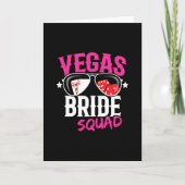 Carte Fête de Vegas Wedding Bride (Devant)
