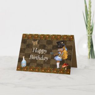 Carte Fête de Wonderland