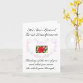 Carte Fête des grands-parents (Fleur jaune)