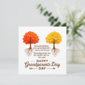 Carte Fête des grands-parents (Debout devant)