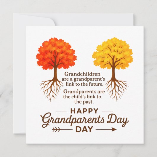 Carte Fête des grands-parents (Devant)