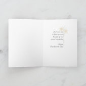 Carte Fête des Grands-Parents Pensée pour vous avec Deux (Intérieur)