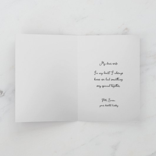 Carte Fête des mariages portugais en fleurs (Intérieur)