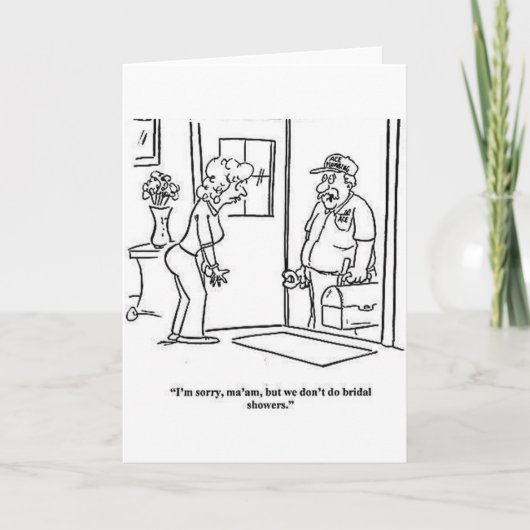 Carte Fête des mariées (Devant)