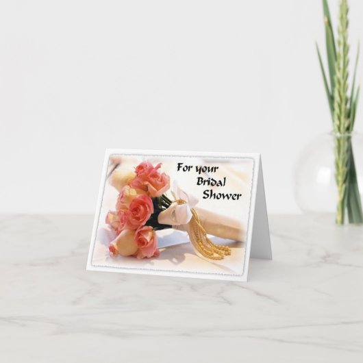 Carte Fête des mariées (Devant)